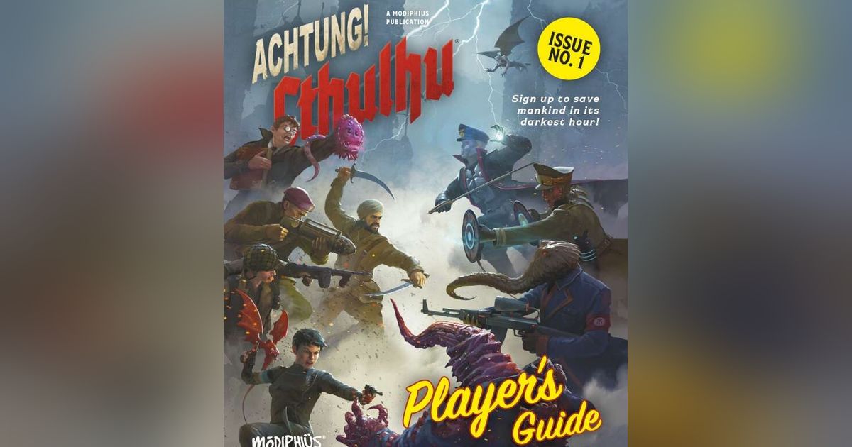 Achtung! Cthulhu Player's Guide | RPG Item | RPGGeek