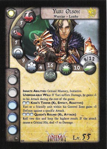 Anima Tactics: Yuri Olson