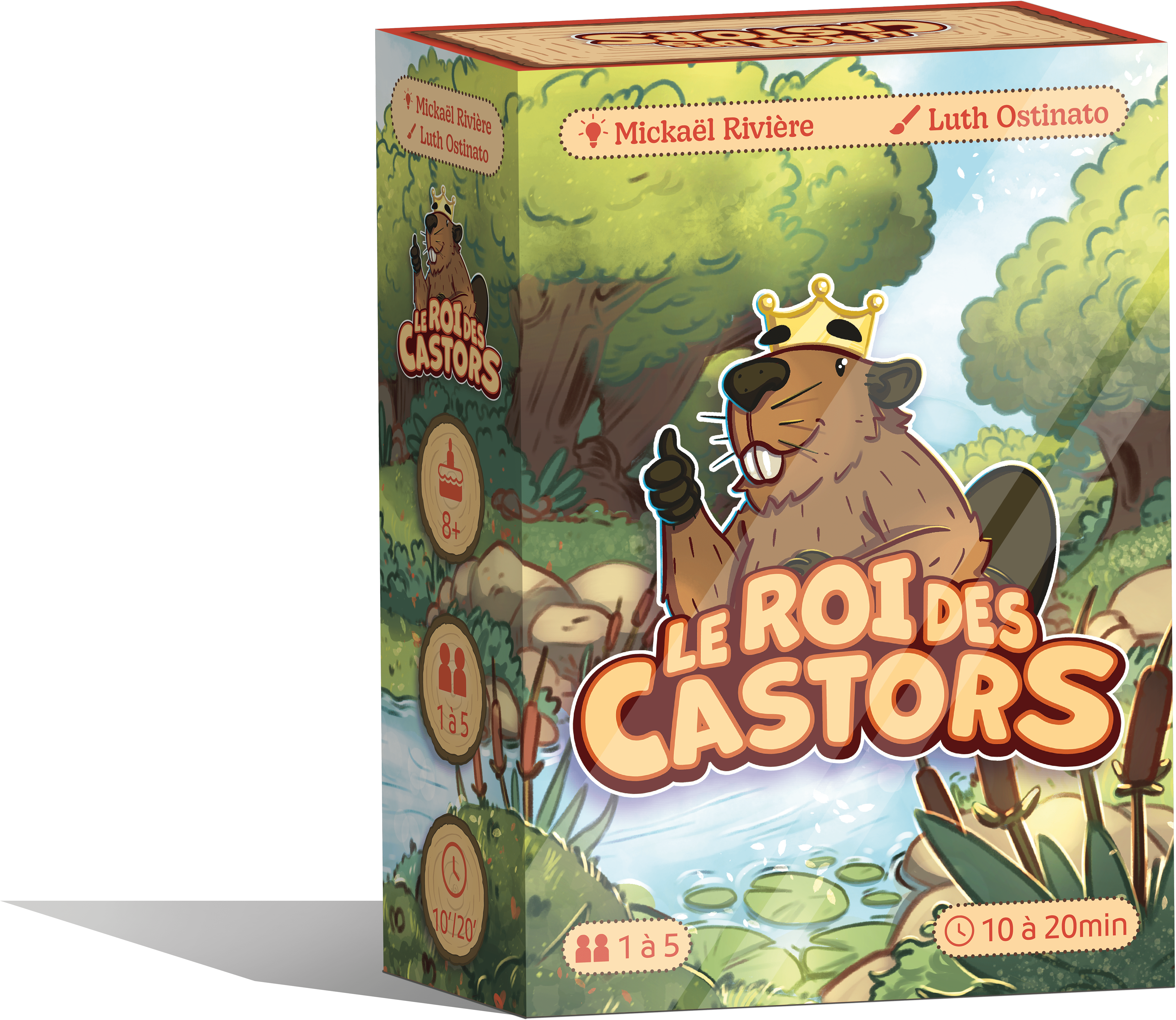 Cover art for Le Roi des Castors