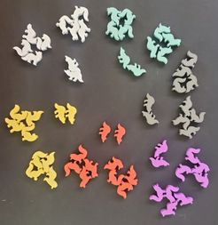The Fox Experiment: Wooden Fox Meeples