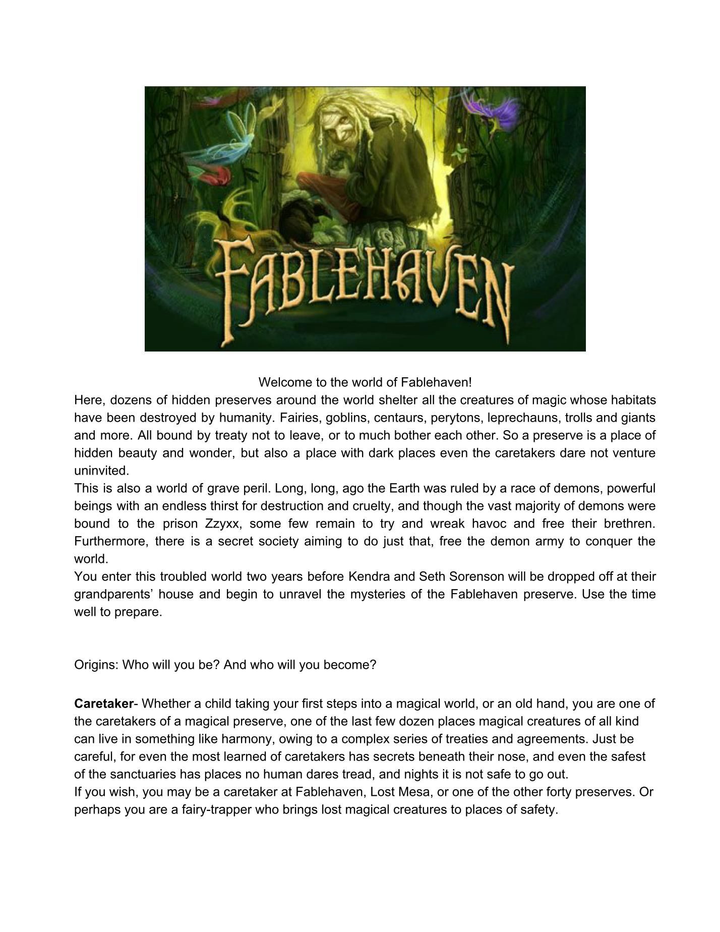 Fablehaven box art