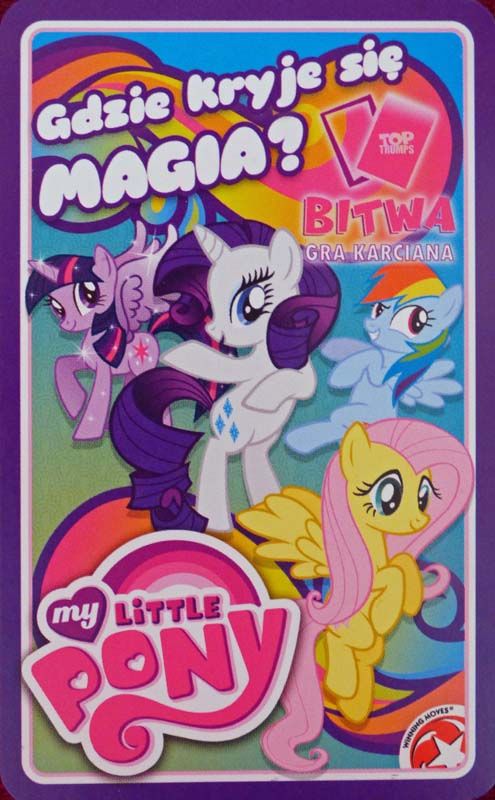 Gdzie ktyje się magia? Bitwa, gra karciana: My Little Pony