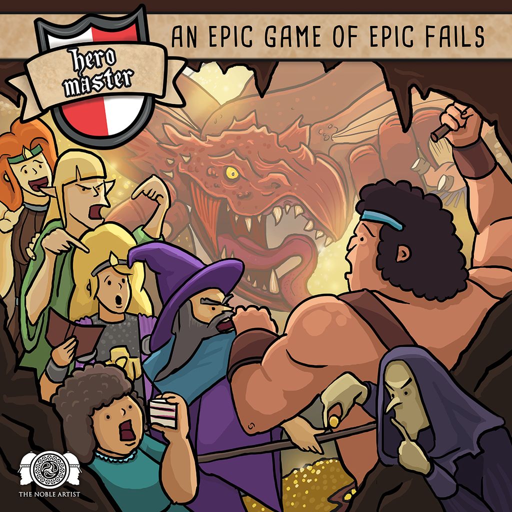 Illustration 2 de Hero Master: An Epic Game of Epic Fails