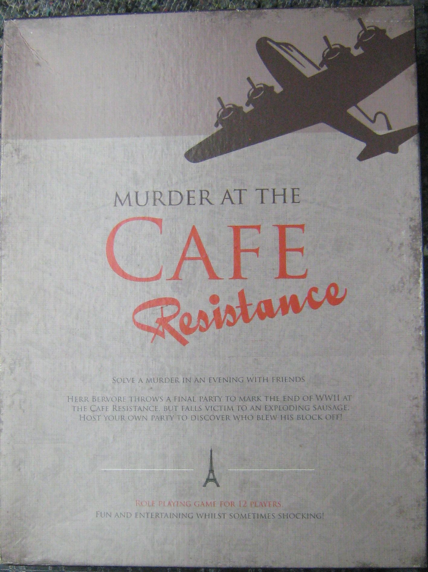 Murder at the Cafe Resistance cover art