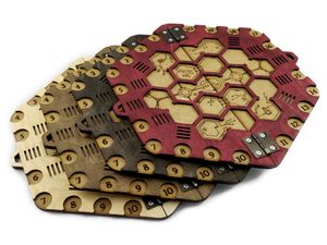 Neuroshima Hex! 3.0: Szajna LaserCut Foldable Board