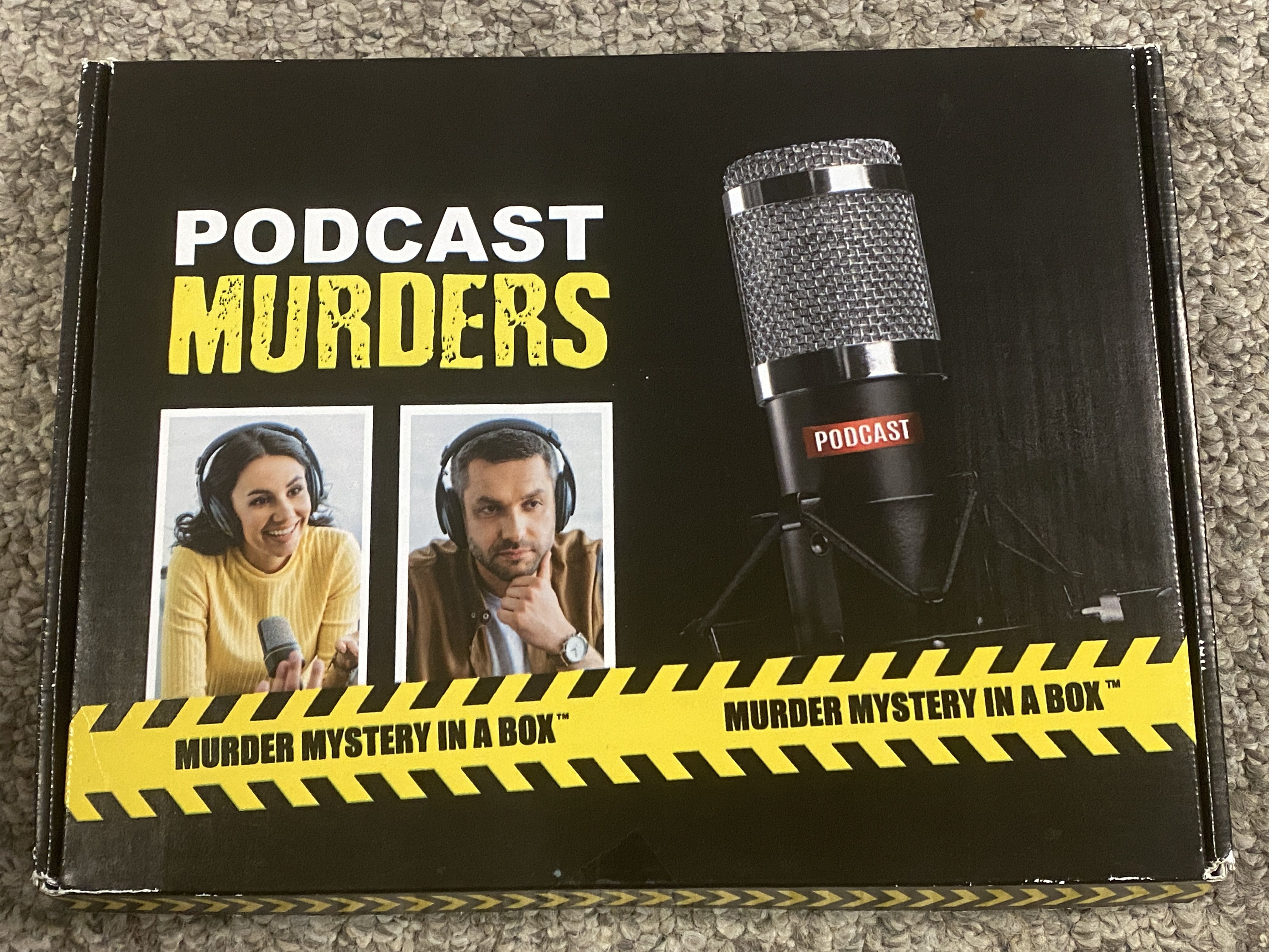 Cover art for Murder Mystery in a Box: Podcast Murders