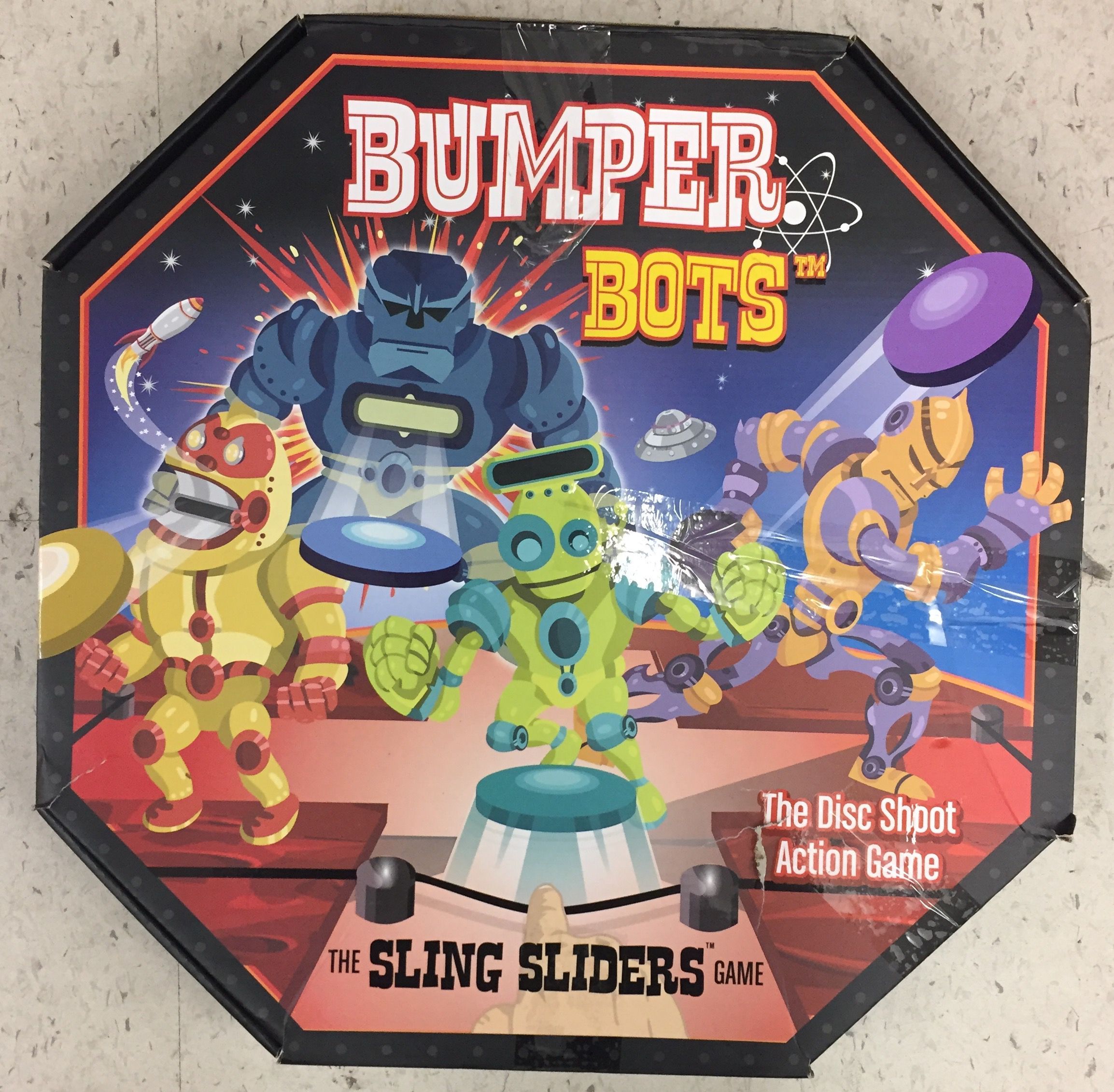 Battle Bots: The Sling Sliders Game box art