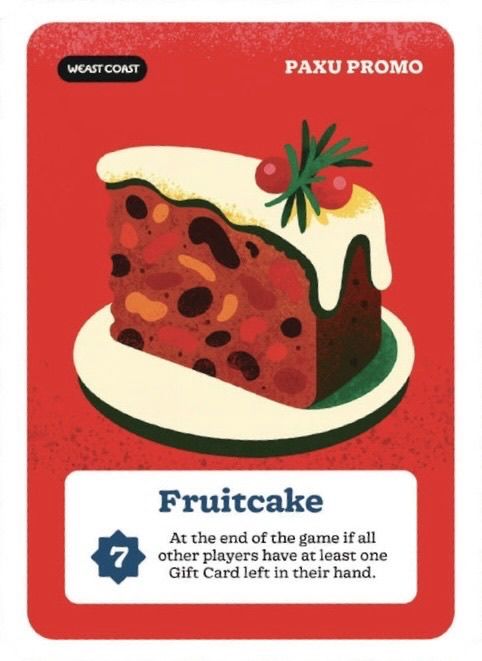 Jingle Bell Roll: Fruitcake Promo Card