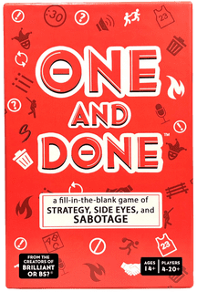 One and Done
