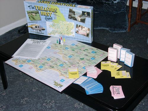 Board Game: The Treasure Hunt Game