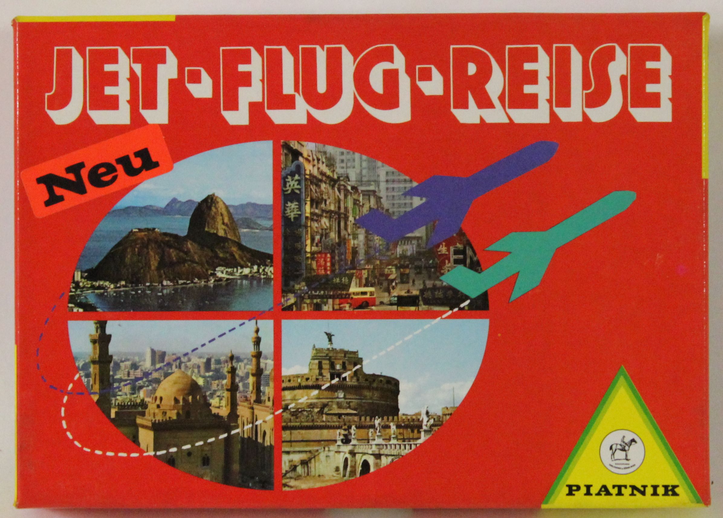 Jet-Flug-Reise