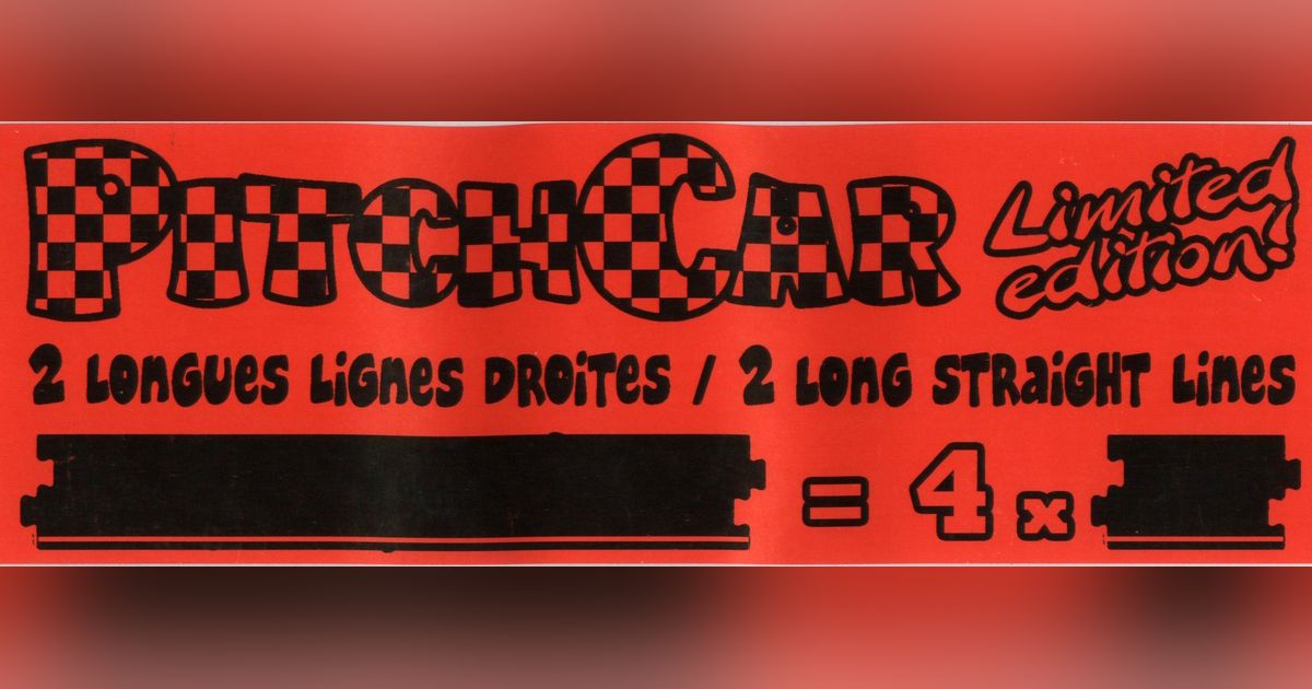 PitchCar Mini Special Long Straights Board Game BoardGameGeek