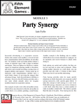 RPG Item: Party Synergy