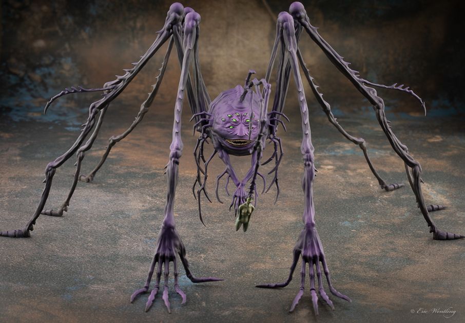Kingdom Death Monster: Spidicules | Don't Play Gray! | BoardGameGeek