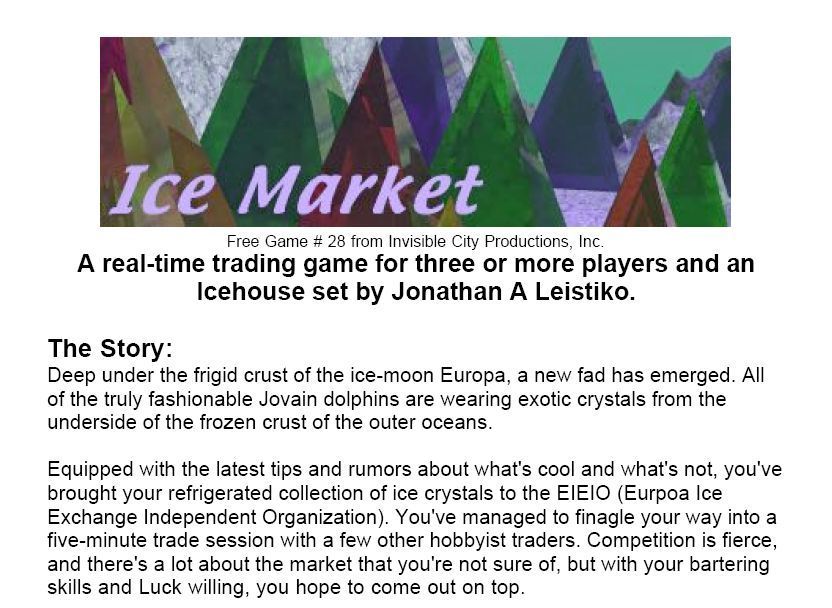 Ice Market