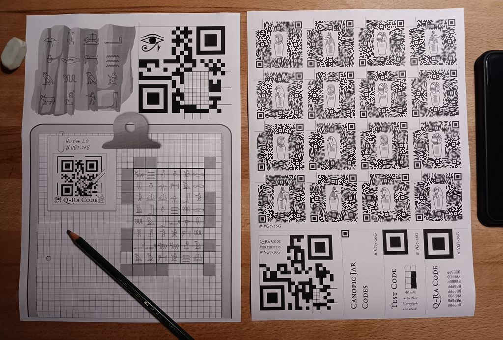[WIP] Q-Ra Code - A QR Code Manipulation Pen & Paper Game - 1p, 20 ...