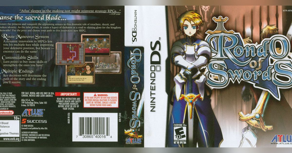 Rondo of Swords Video Game VideoGameGeek