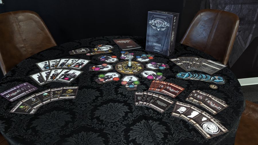 Full components layout of finished prototype