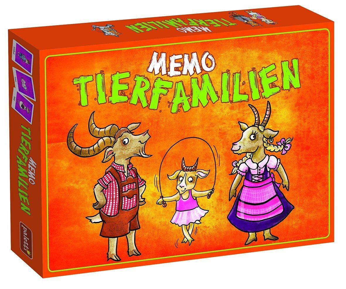 Memo Tierfamilien