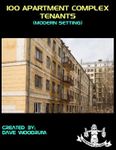 RPG Item: 100 Apartment Complex Tenants (Modern Setting)