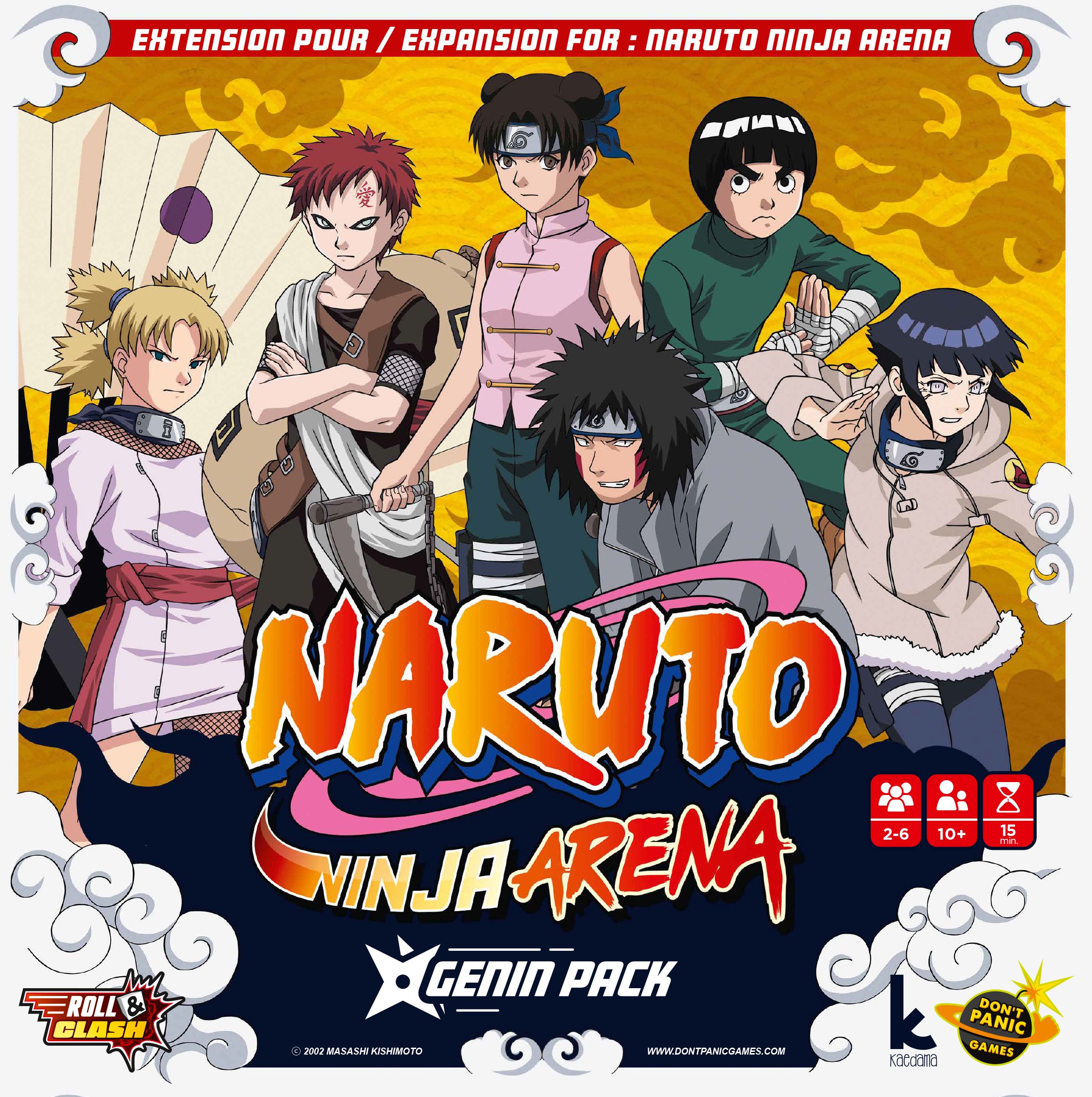 Coperta Naruto: Ninja Arena – Genin Pack Expansion