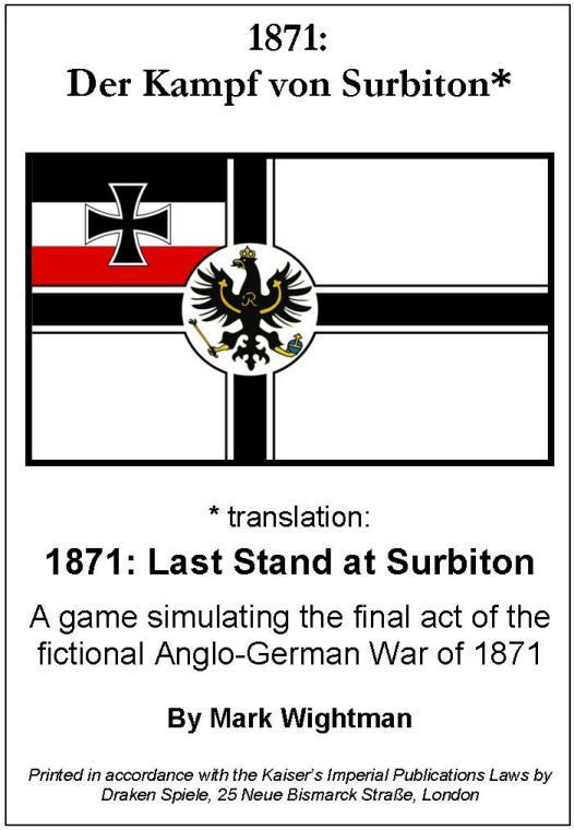 1871: Last Stand at Surbiton cover