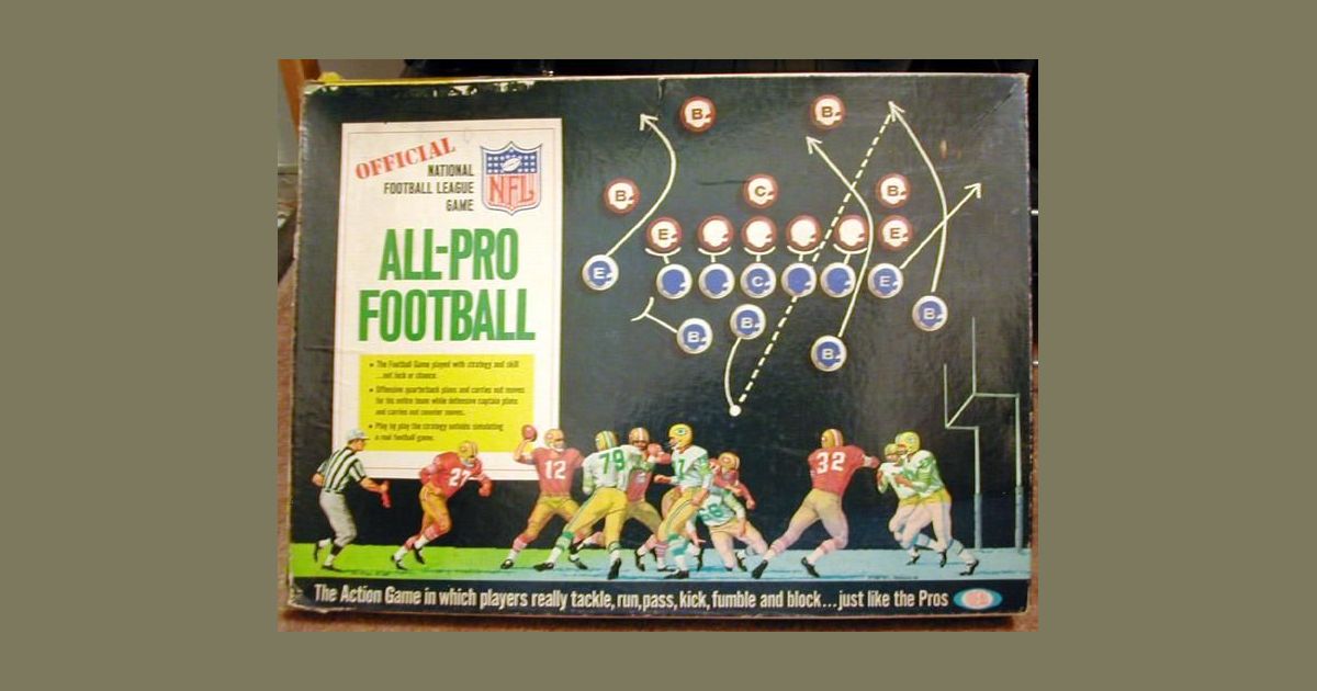 AllPro Football Board Game BoardGameGeek