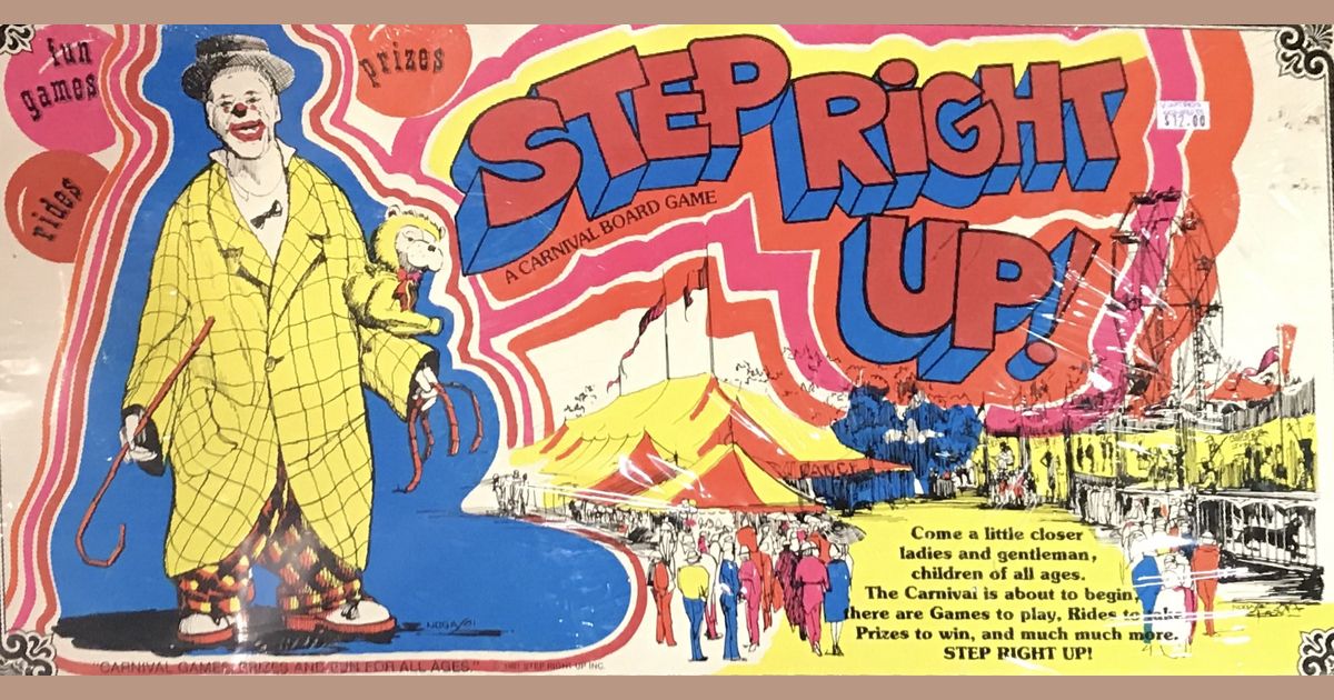 step right up board game