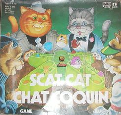 S S S Scat Cadaco No. 268 Cat Mouse Board Game Vintage Dexterity 1968  Sealed