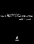 Issue: GM's Monthly Miscellany (April 2016)