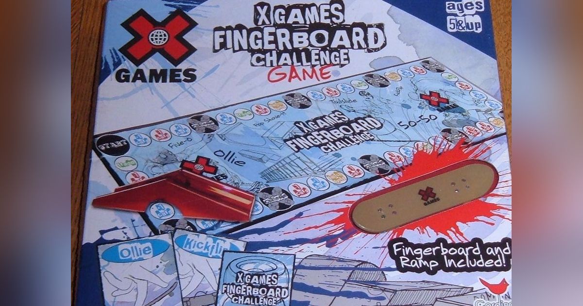 X top games fingerboard