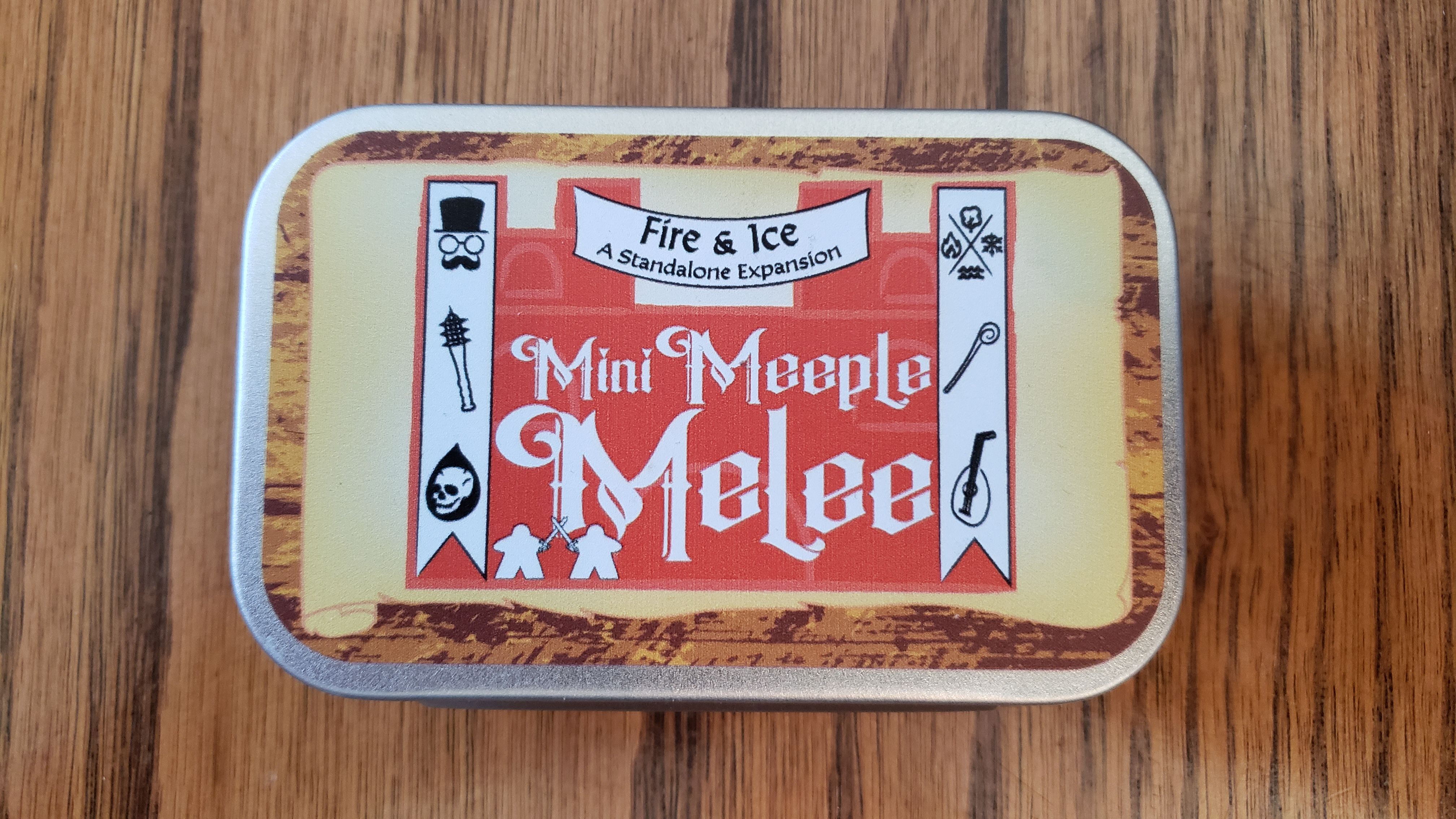 Mini Meeple Melee: Fire and Ice