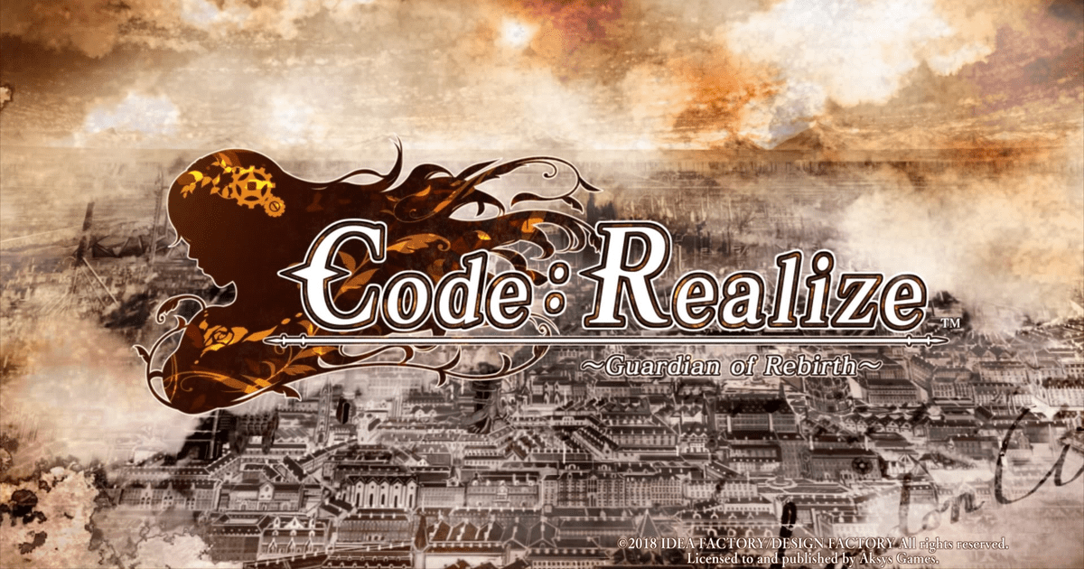Code: Realize ~Guardian of Rebirth~ | Video Game | VideoGameGeek