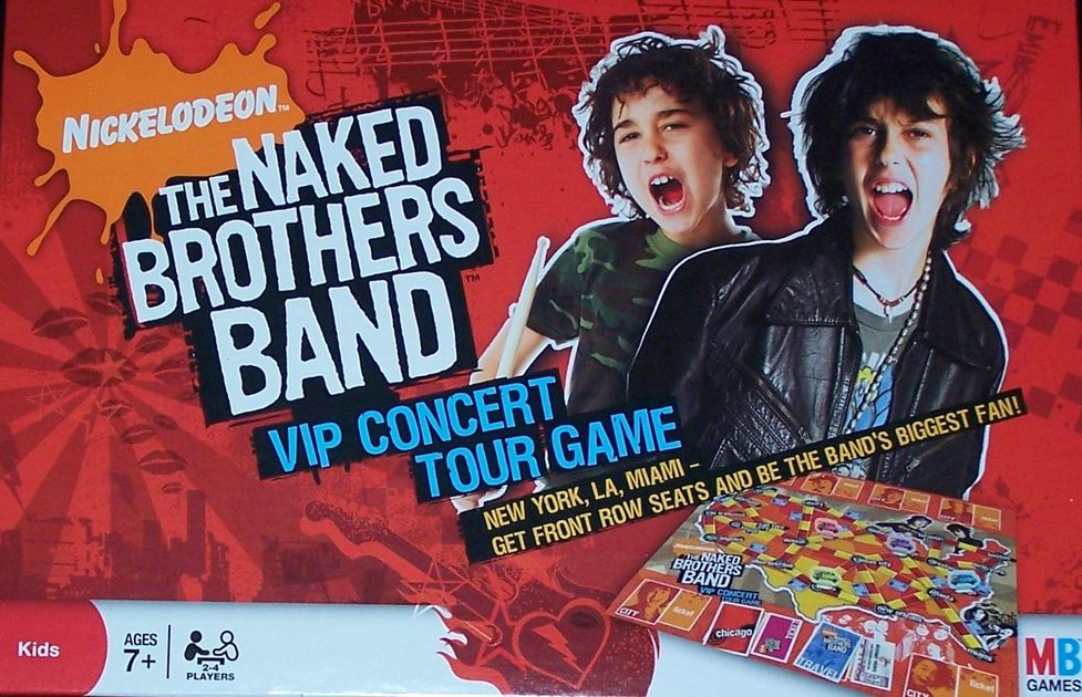 VIP Concert Tour Game 2008 NEW Sealed The Naked Brothers Band Nickelodeon 