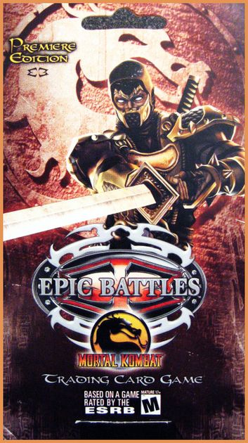 Round 1 Blister Card Booster Pks OSS Details about   Lot of 5 Epic Battles TCG  Mortal Kombat
