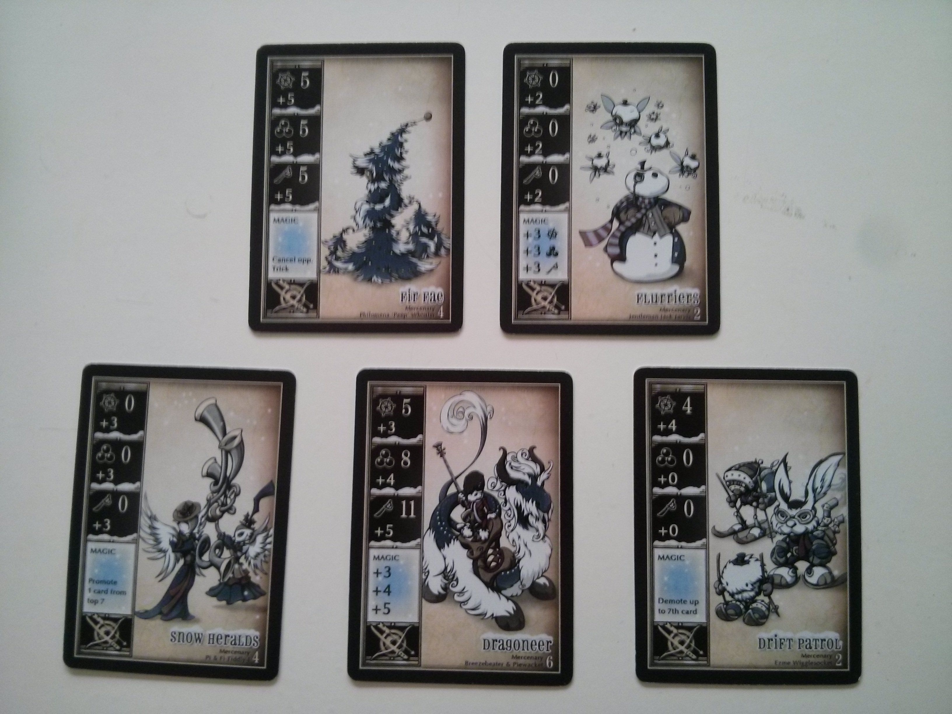 Oddball Aeronauts: Snowtide Mercenary Cards cover art
