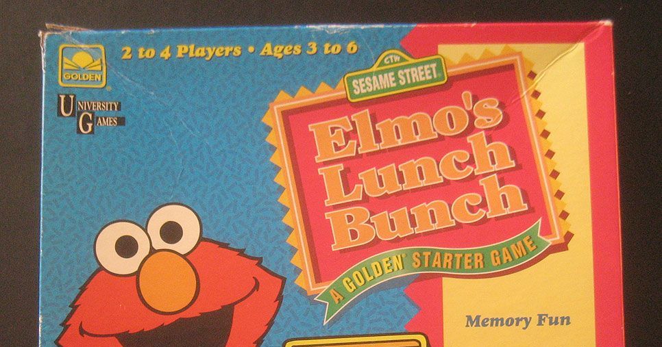 Elmo's Lunch Bunch Board Game BoardGameGeek