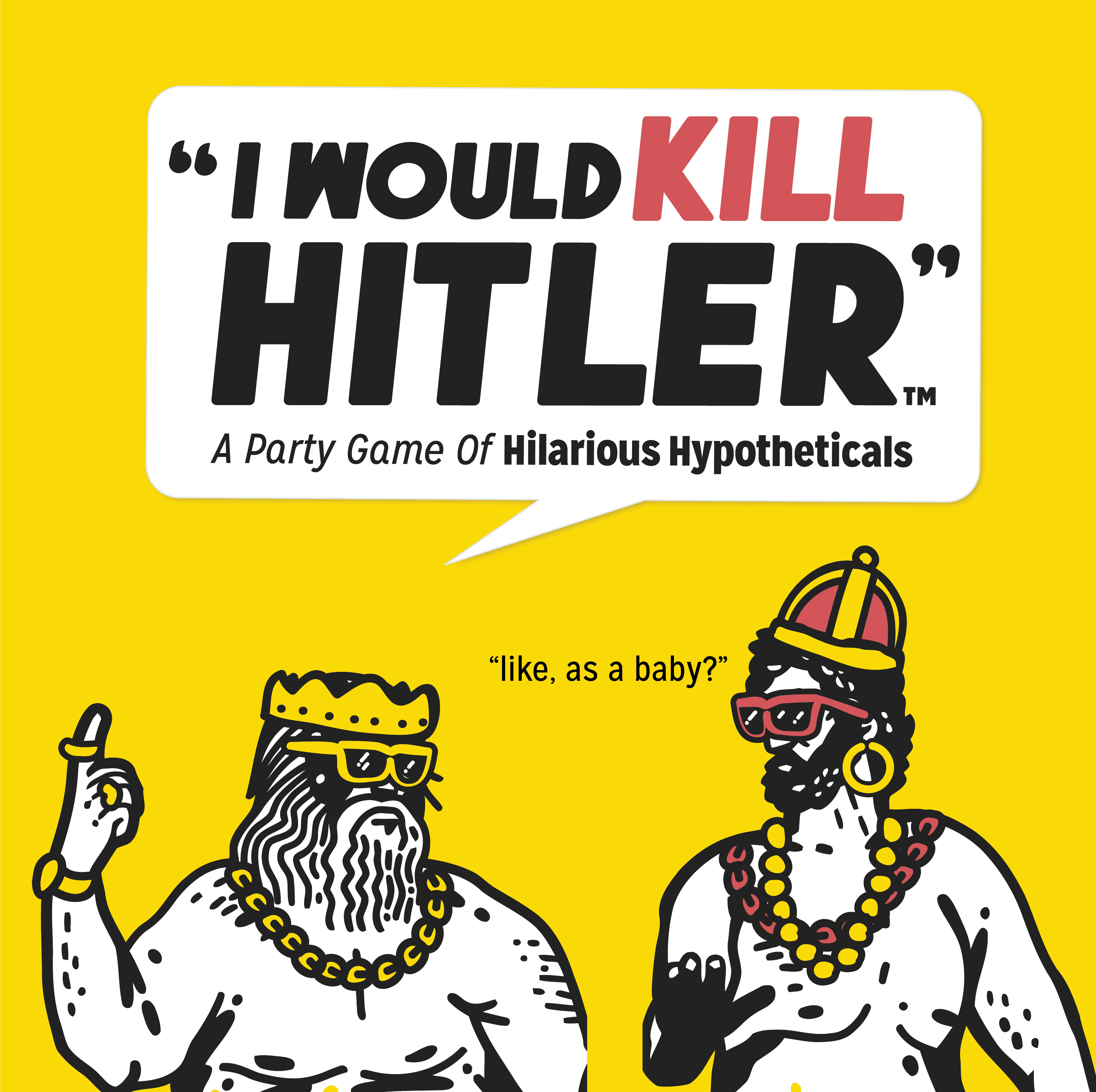 Boîte du jeu "I Would Kill Hitler"