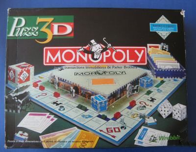 Puzz 3D HASBRO MONOPOLY PUZZ 3D REPLACEMENT PIECES NEW 