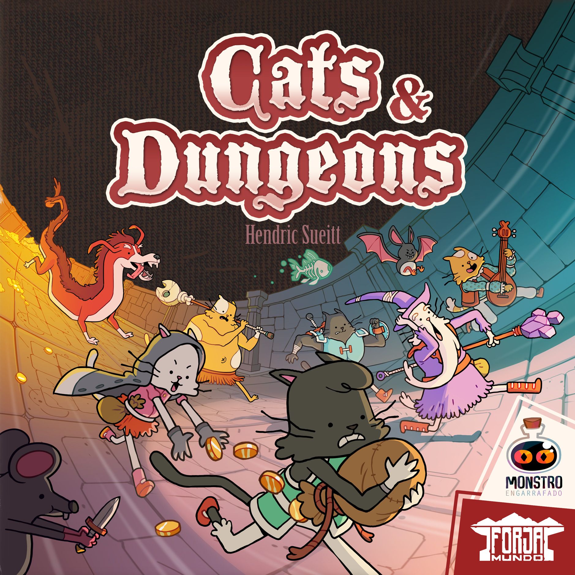 Cover art for Cats & Dungeons