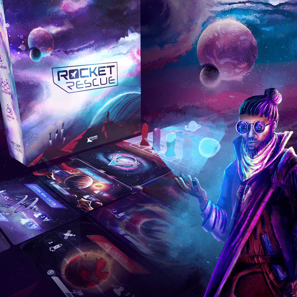 Illustration 3 de Rocket Rescue: The Board Game