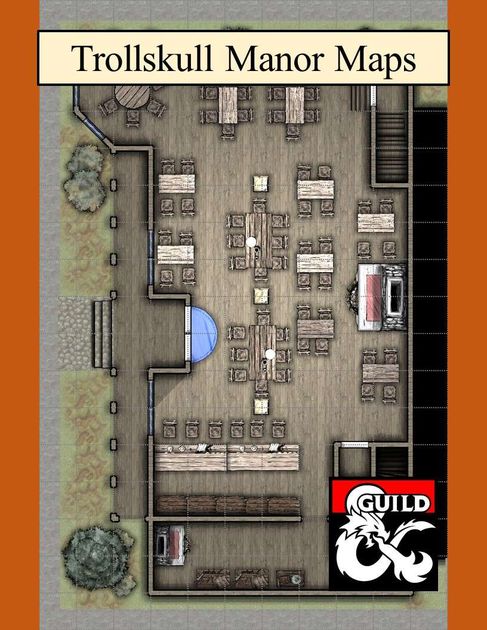 Trollskull Manor Maps Rpg Item Rpggeek A 3x3 upscale of the map of trollskull manor from d&d fifth editions campaign, waterdeep: trollskull manor maps rpg item rpggeek