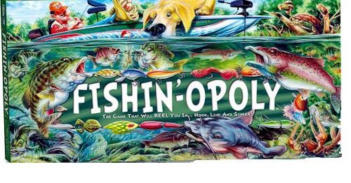Fishin'-opoly, Board Game