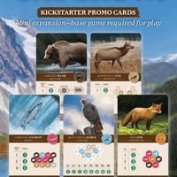 Cascadia: Cartas promocionales Kickstarter