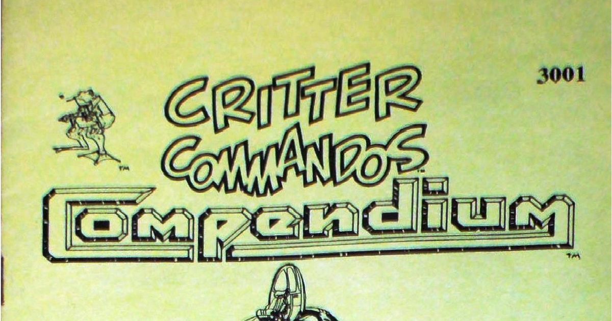 Critter Commandos Compendium | RPG Item | RPGGeek