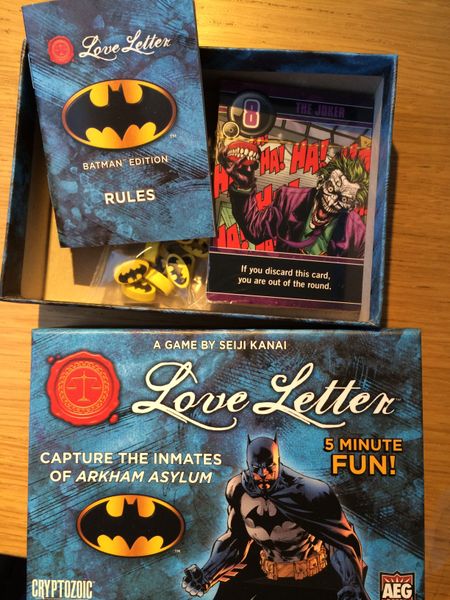 Love Letter: Batman | Image | BoardGameGeek