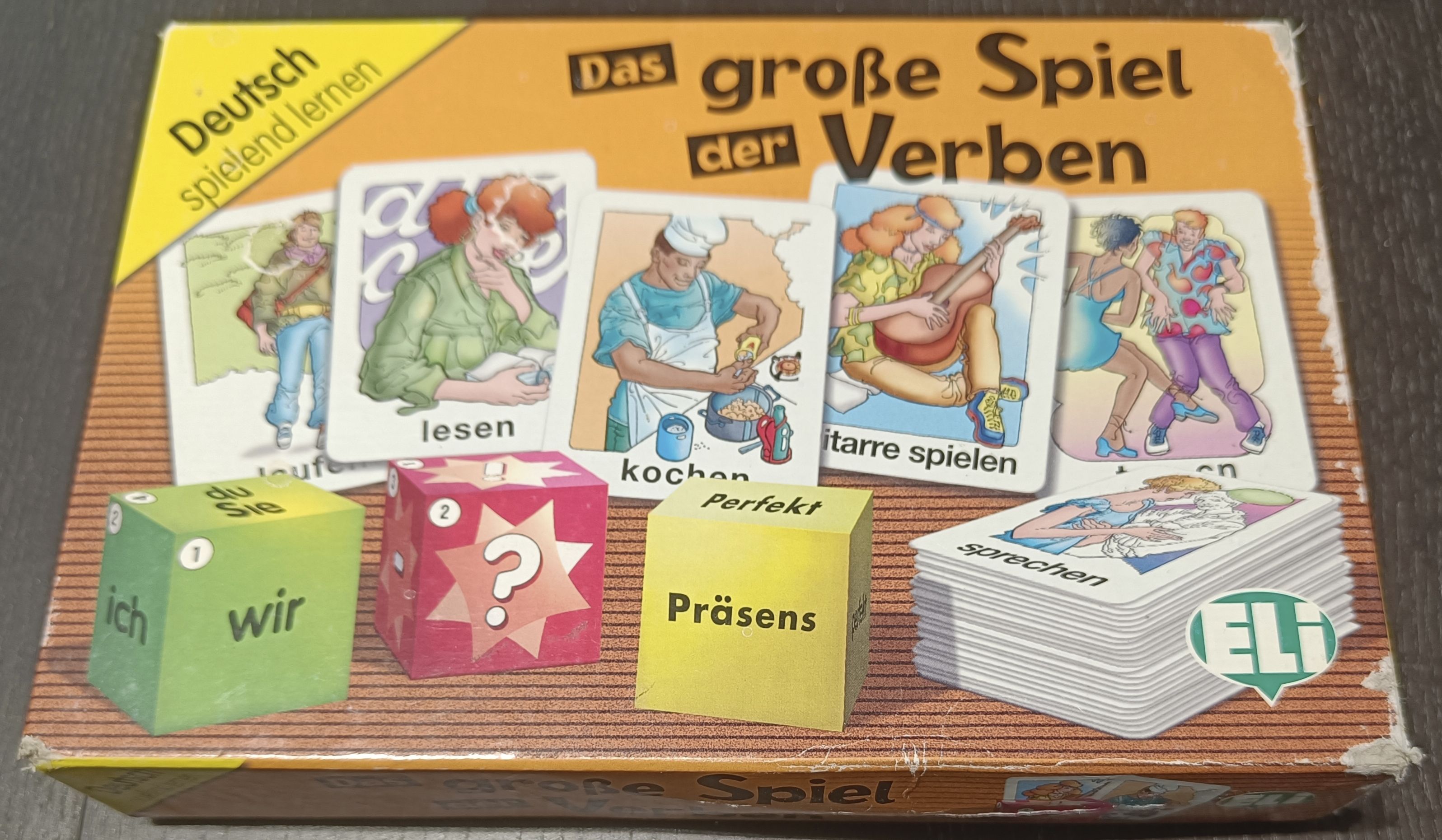 Cover art for Das grosse Spiel der Verben