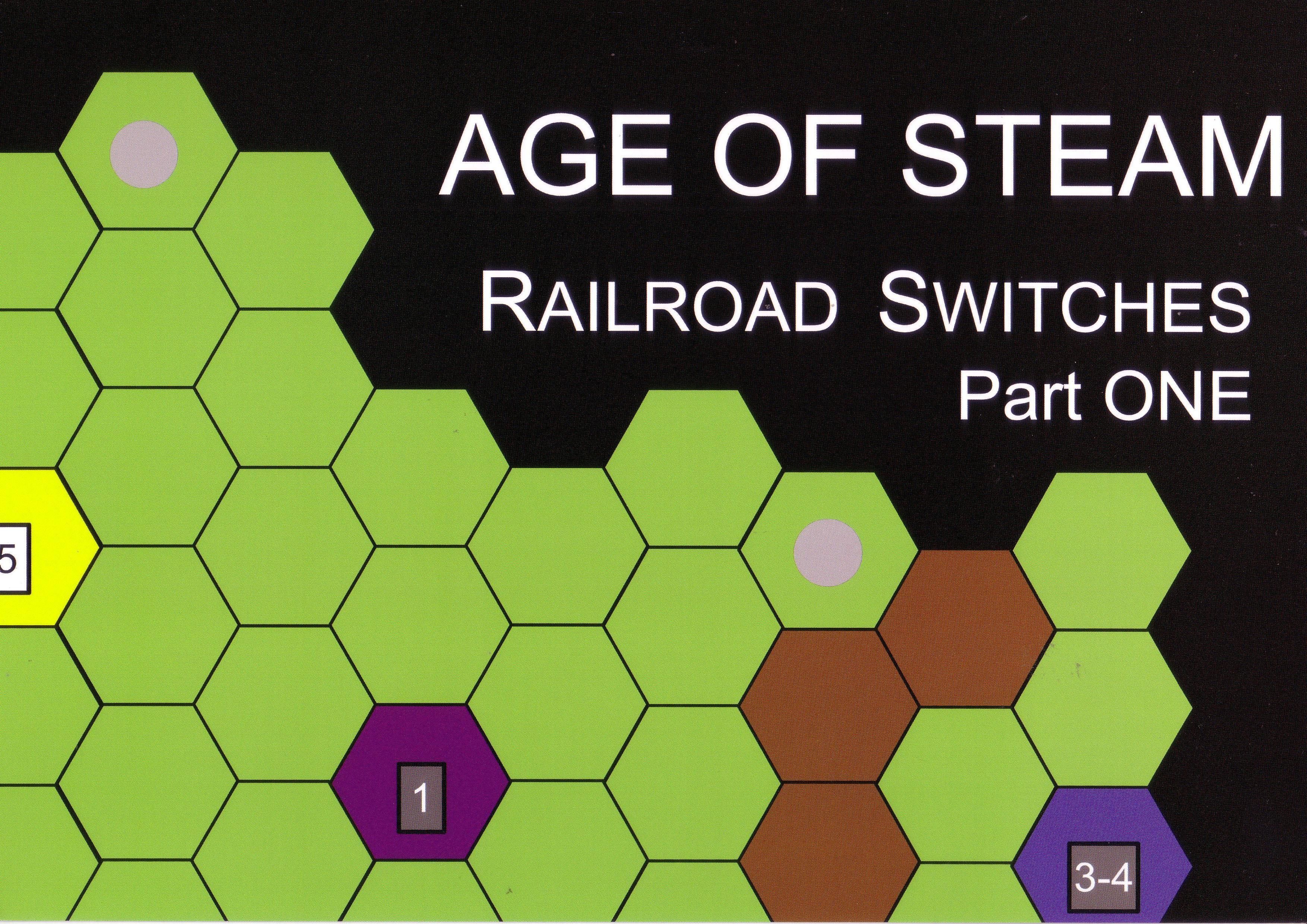 Age of Steam Expansion: The Railroad Switches cover
