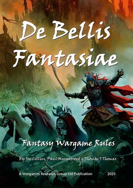 Cover art for De Bellis Fantasiae: Fantasy Wargame Rules