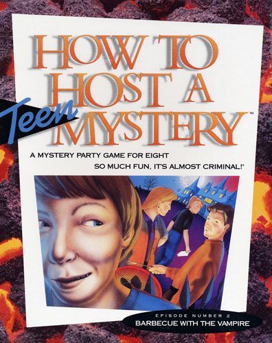 How to Host a Teen Mystery: Barbecue with the Vampire cover